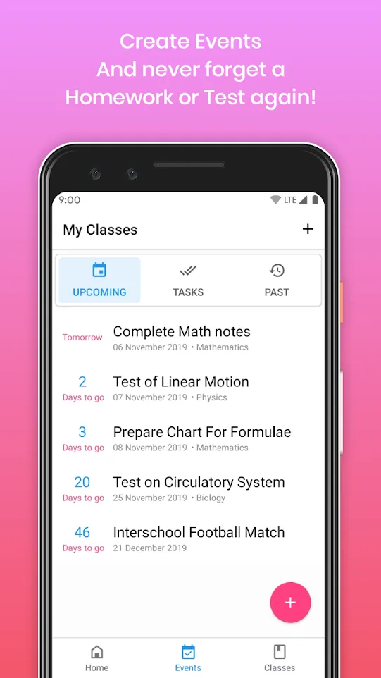 My Classes - Timetable & Study | Indus Appstore | Screenshot