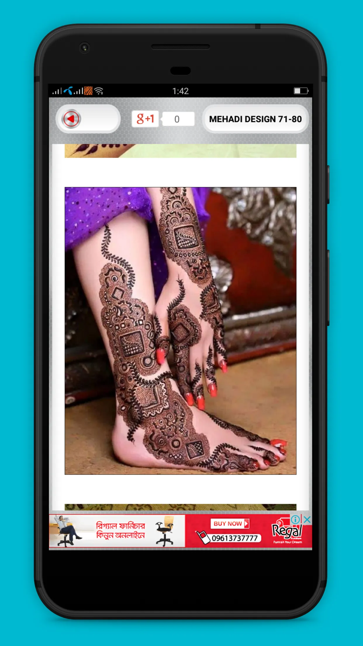 Hindi Mehndi design | Indus Appstore | Screenshot