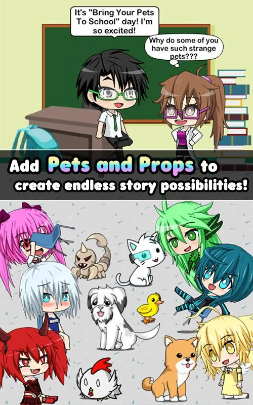 Pocket Chibi - Anime Dress Up | Indus Appstore | Screenshot