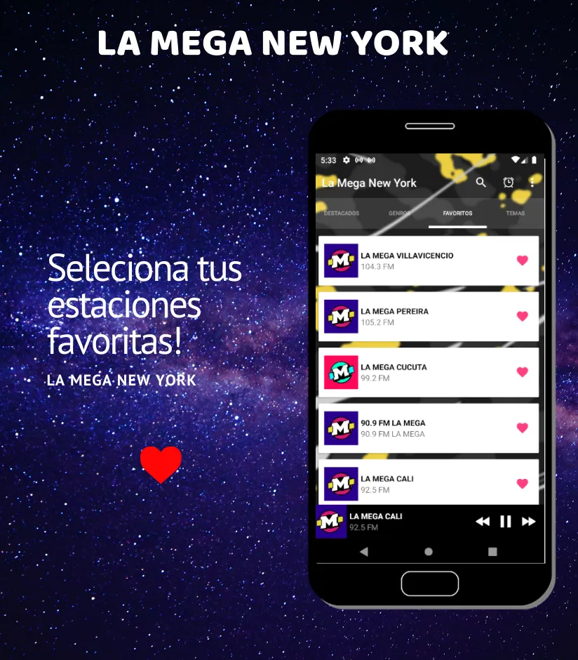 La Mega 97.9 New York | Indus Appstore | Screenshot