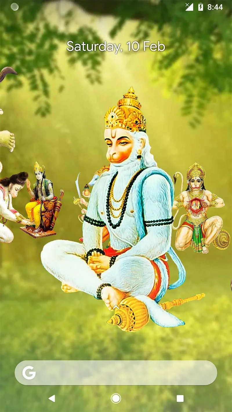 4D Hanuman Live Wallpaper | Indus Appstore | Screenshot