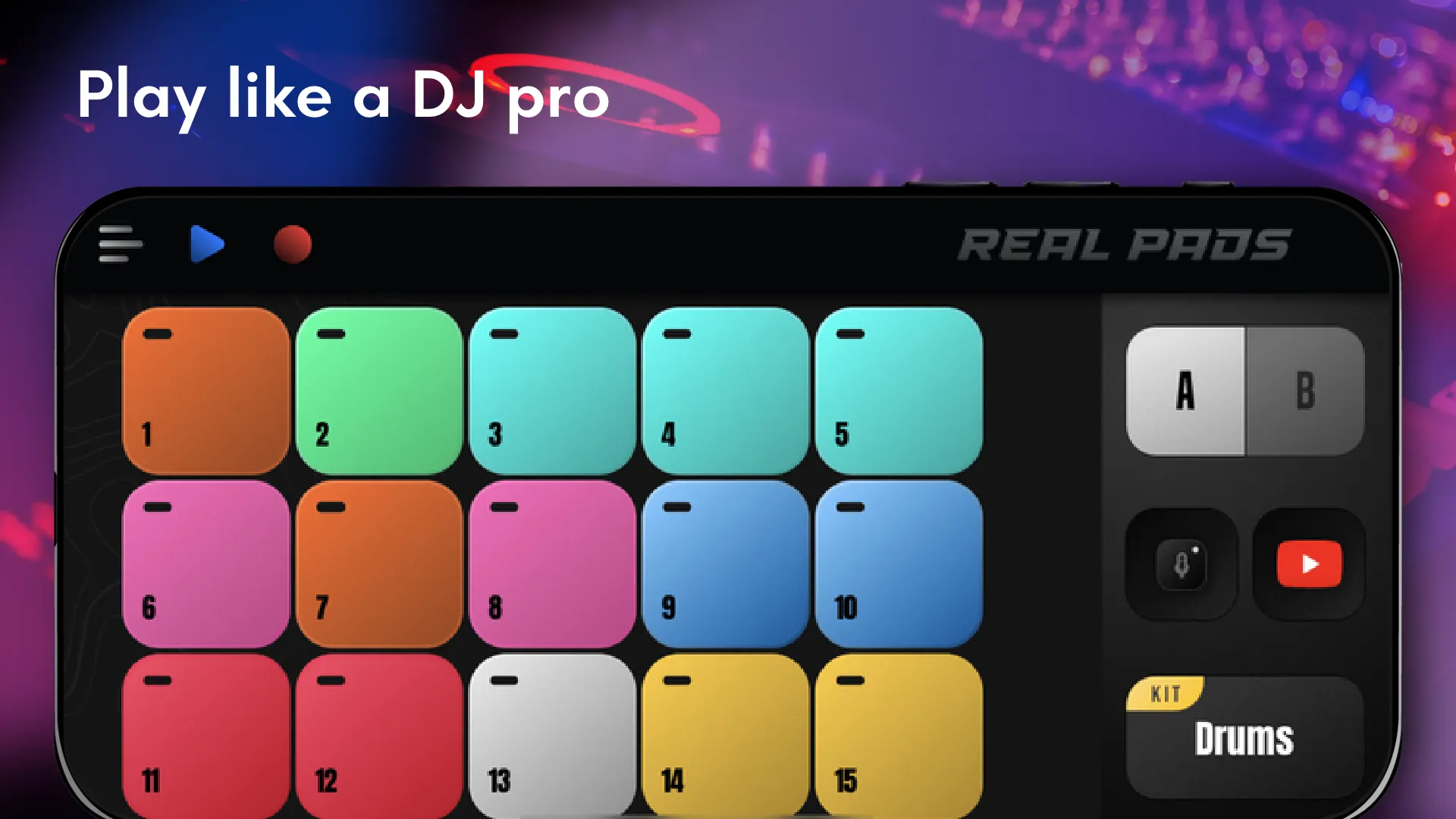 Real Pads: DJ electro drums | Indus Appstore | Screenshot