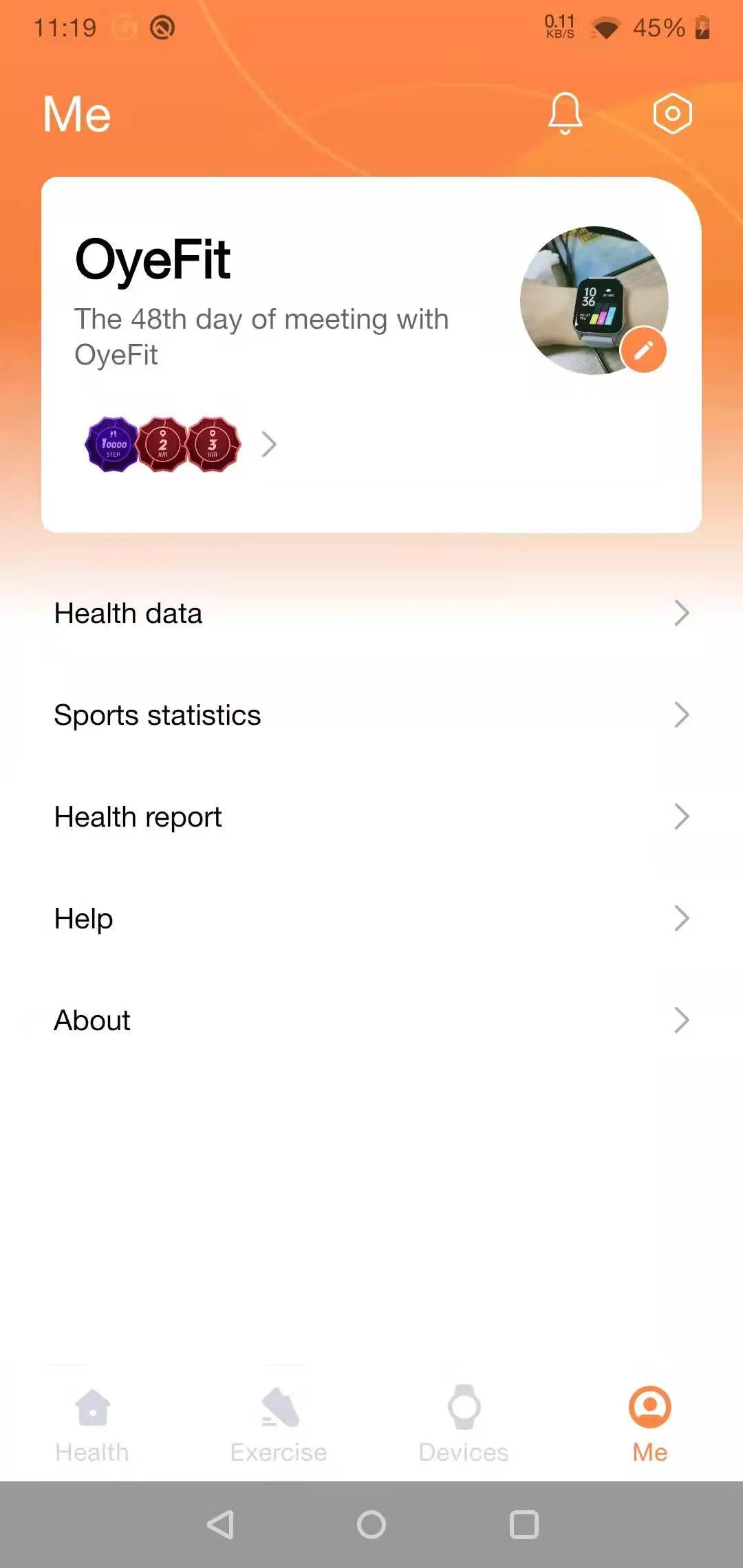 OyeFit | Indus Appstore | Screenshot