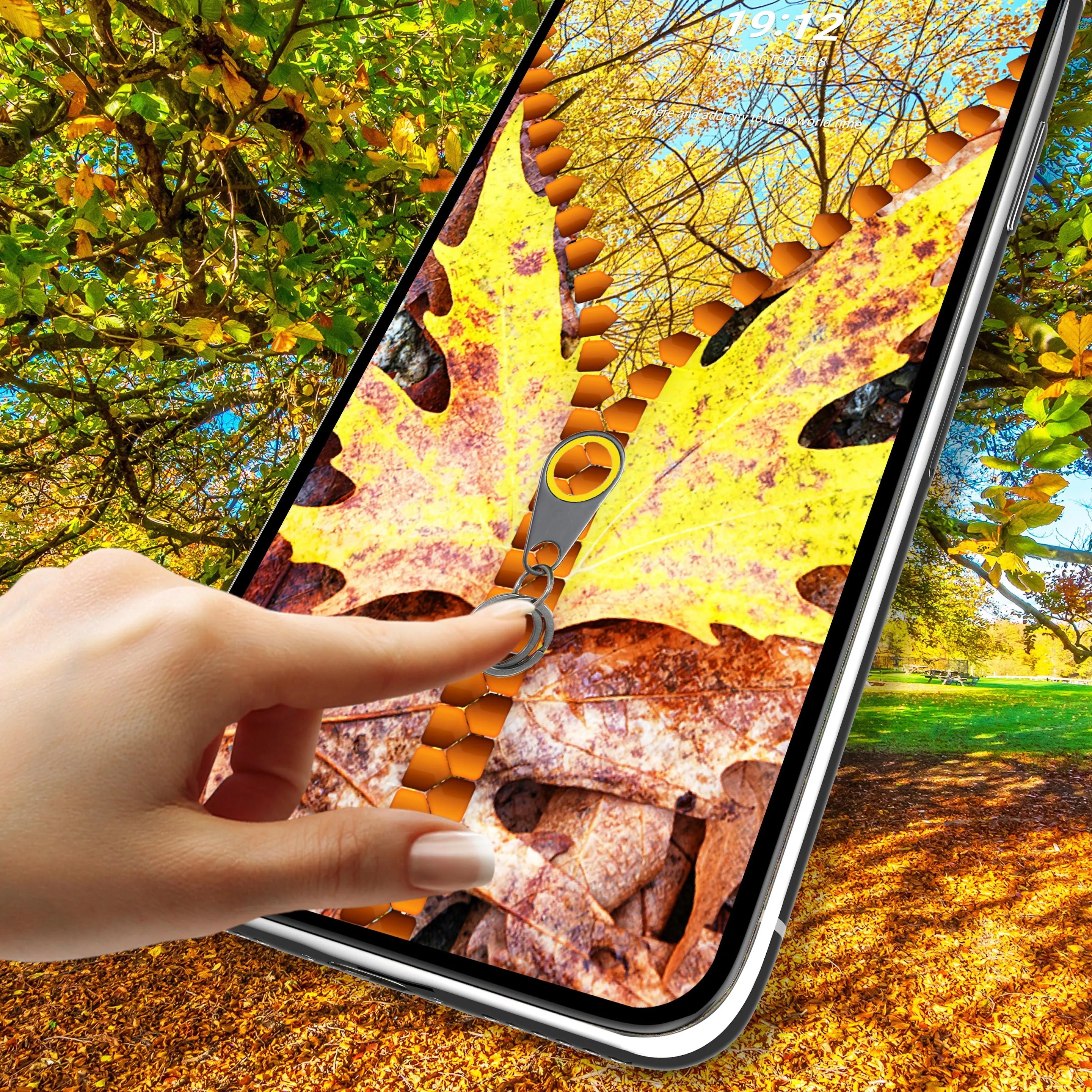 Autumn zip locker | Indus Appstore | Screenshot