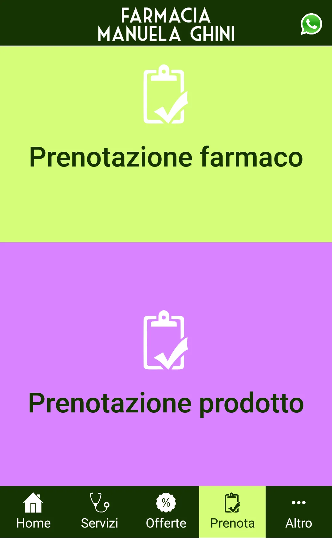 Farmacia Manuela Ghini | Indus Appstore | Screenshot