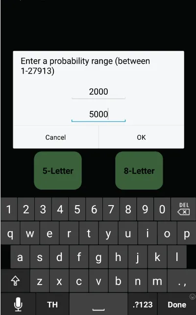 Anagram Solver | Indus Appstore | Screenshot