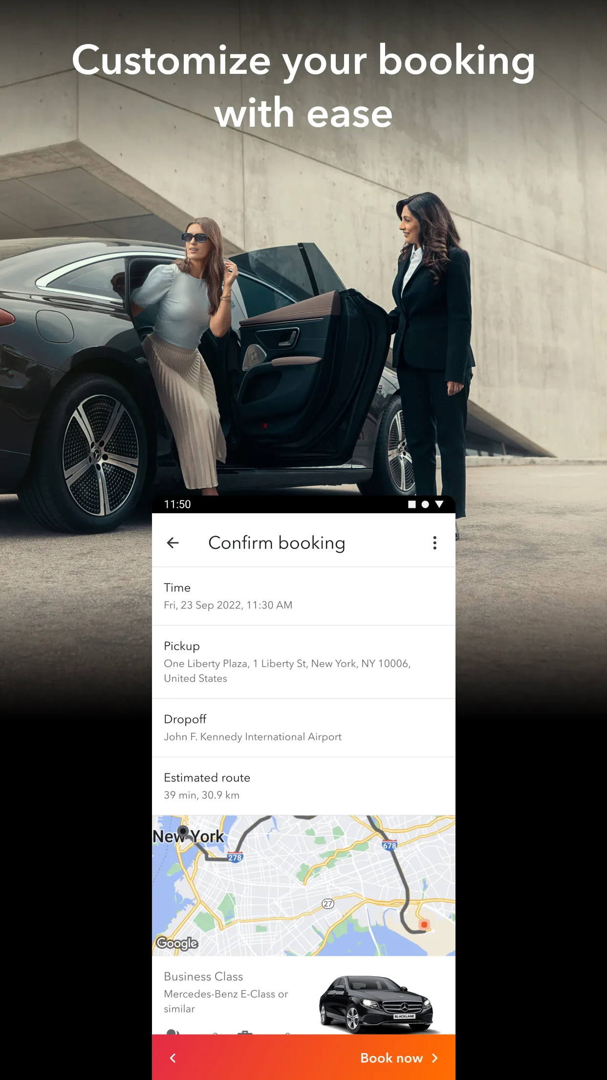 Blacklane - Chauffeur Service | Indus Appstore | Screenshot