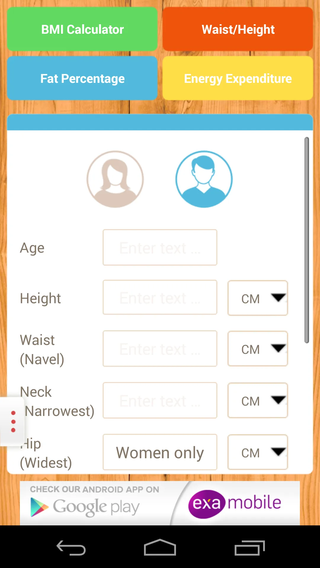 BMI Calculator: weight loss | Indus Appstore | Screenshot