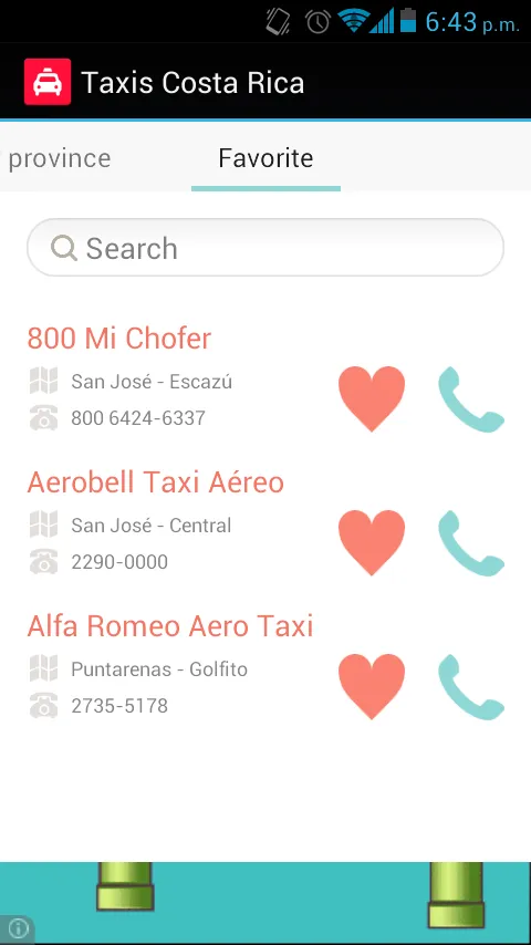 Taxis Costa Rica | Indus Appstore | Screenshot