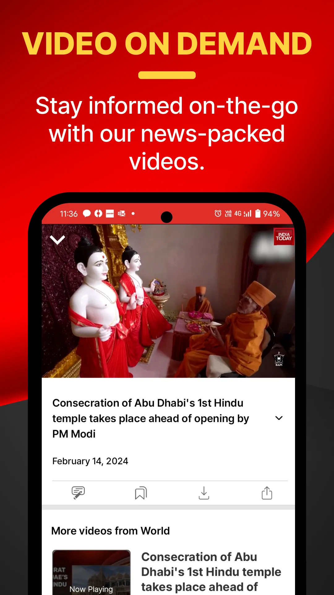 India Today - English News | Indus Appstore | Screenshot