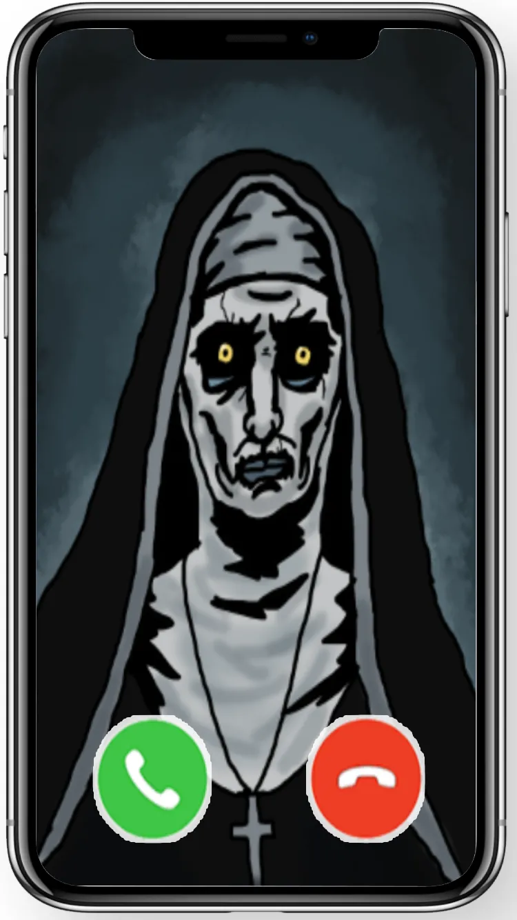 Scary NUN Video Call Prank | Indus Appstore | Screenshot