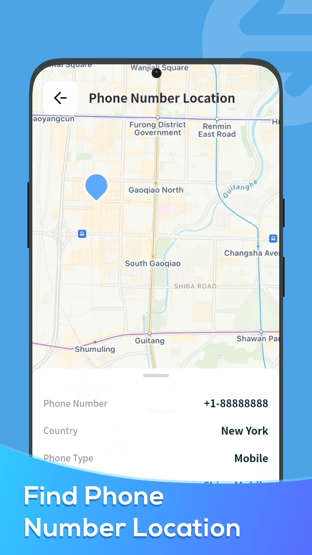 Location Share | Indus Appstore | Screenshot