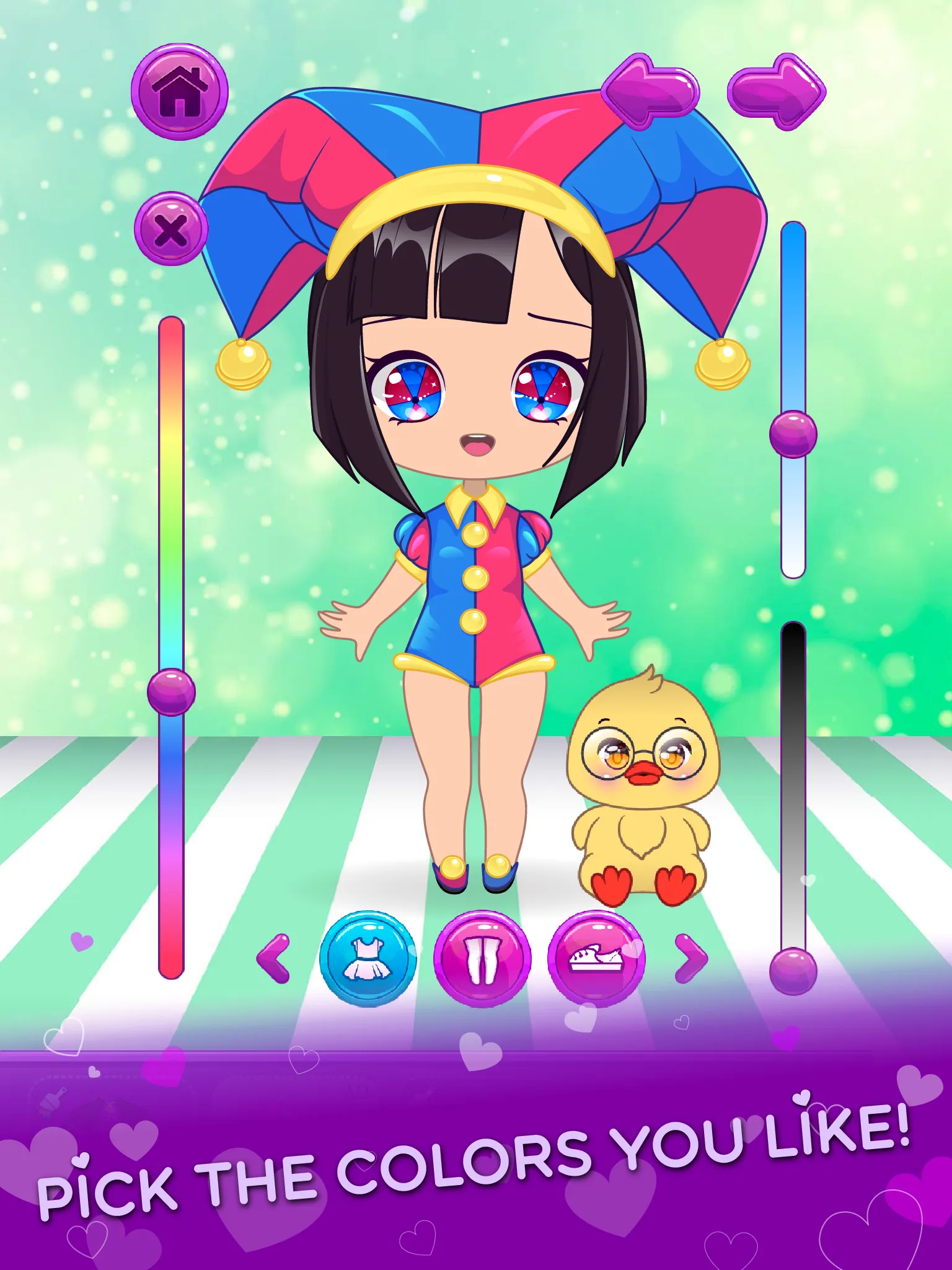 Chibi Dress Up Beauty Salon | Indus Appstore | Screenshot