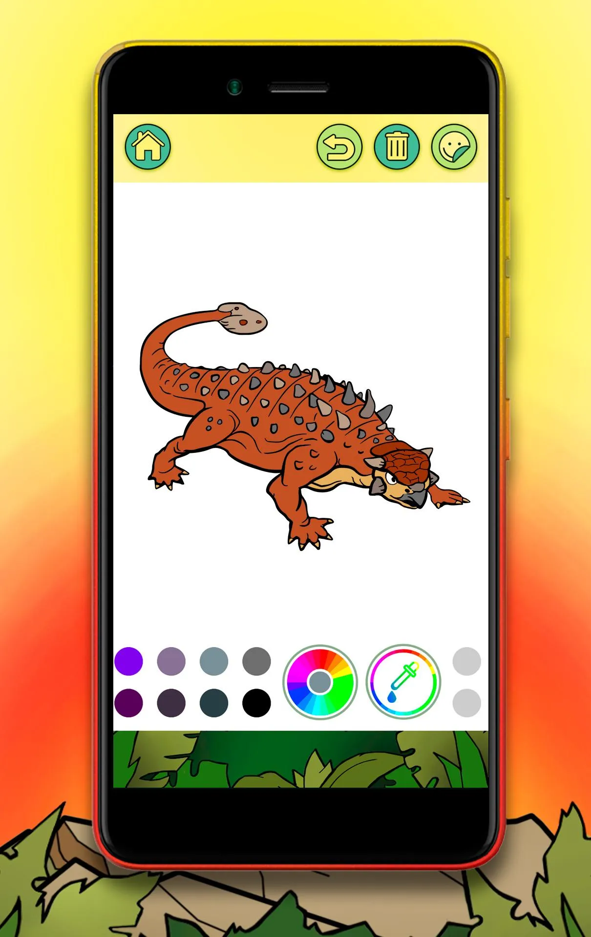 Dinosaur Coloring Book | Indus Appstore | Screenshot