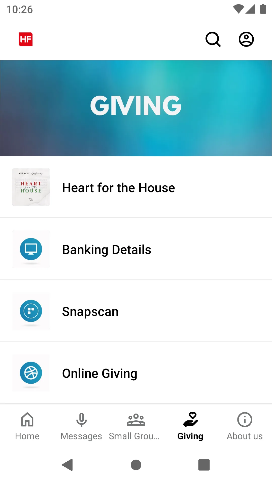 Hope Family Church | Indus Appstore | Screenshot