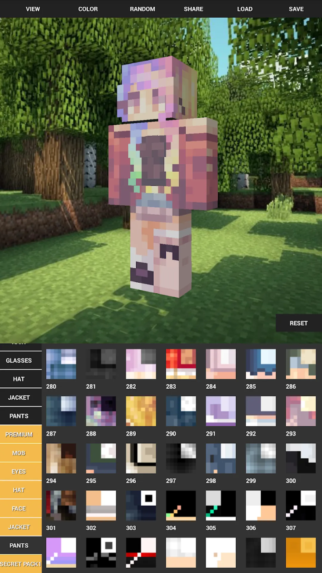 Custom Skin Creator Minecraft | Indus Appstore | Screenshot