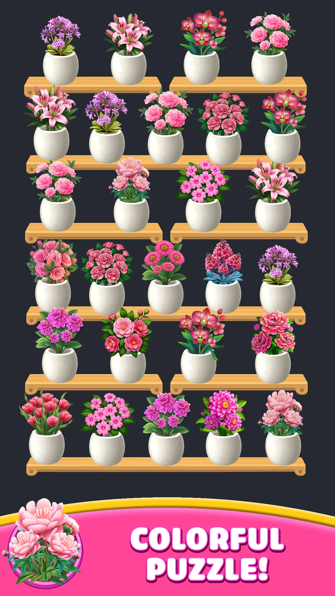 Flower Sort: Bloom Puzzle Game | Indus Appstore | Screenshot