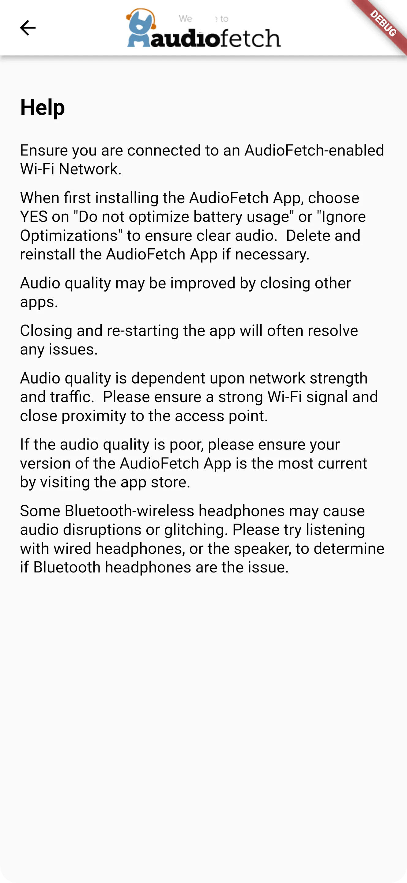 AudioFetch | Indus Appstore | Screenshot