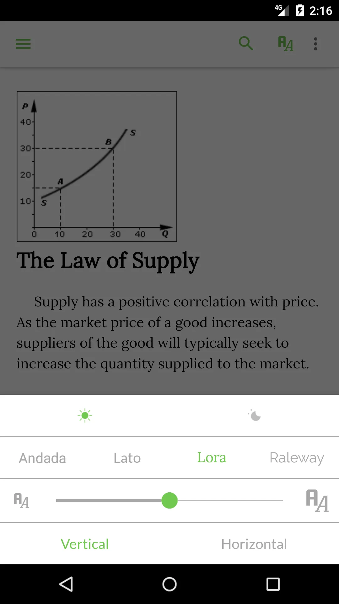 Economics Textbook | Indus Appstore | Screenshot