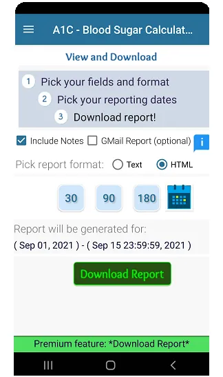 A1C Management for Diabetes | Indus Appstore | Screenshot