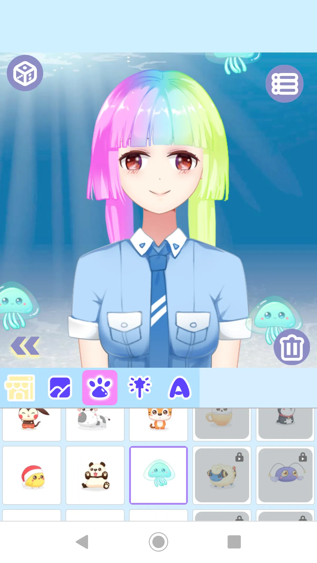 Pastel Anime Avatar Factory | Indus Appstore | Screenshot