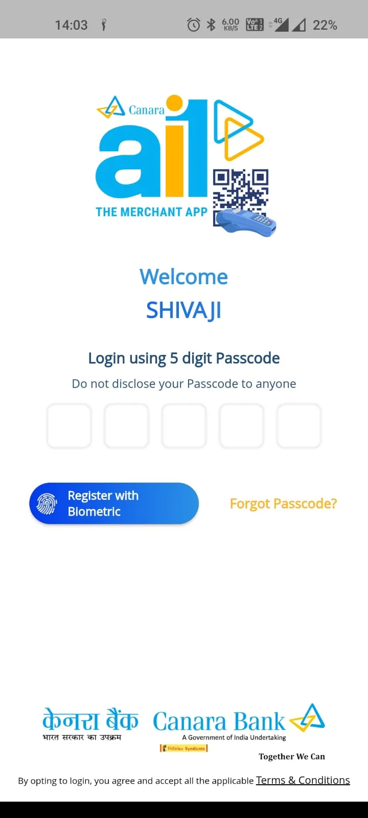 Canara ai1 - Merchant App | Indus Appstore | Screenshot