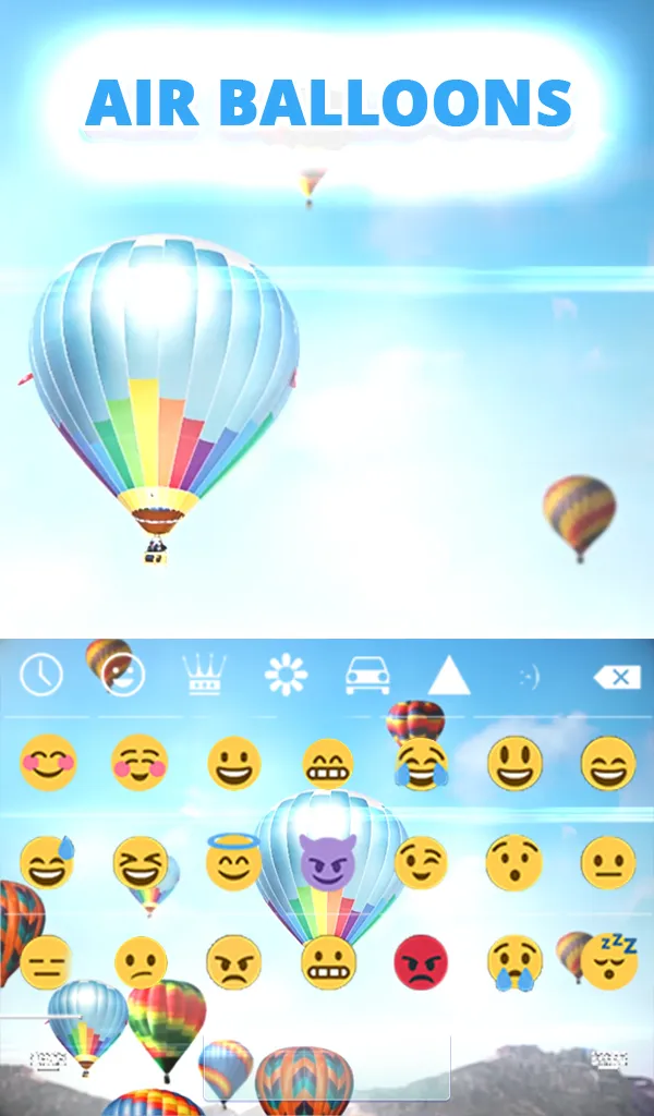 Air Balloons Wallpaper Theme | Indus Appstore | Screenshot