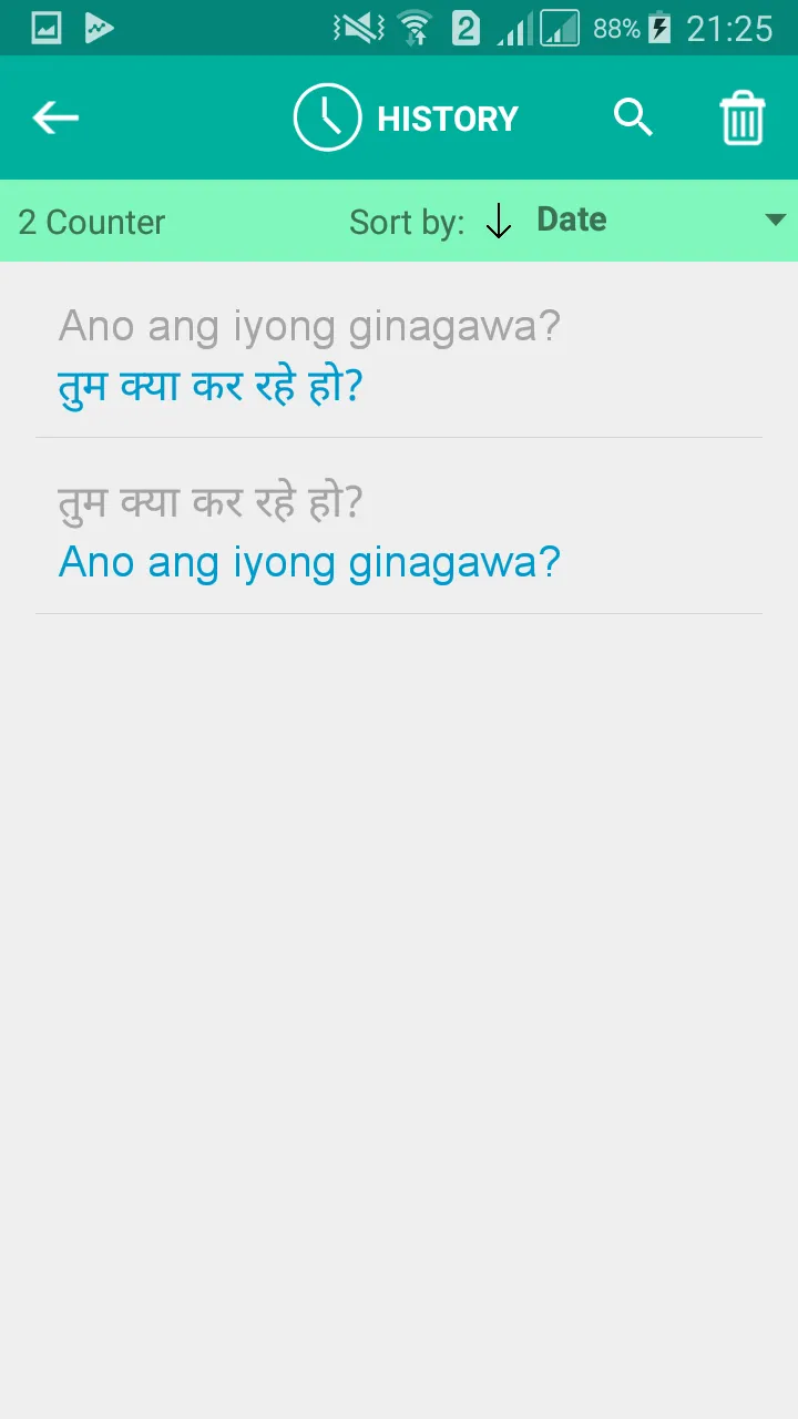 Filipino Hindi Translator | Indus Appstore | Screenshot