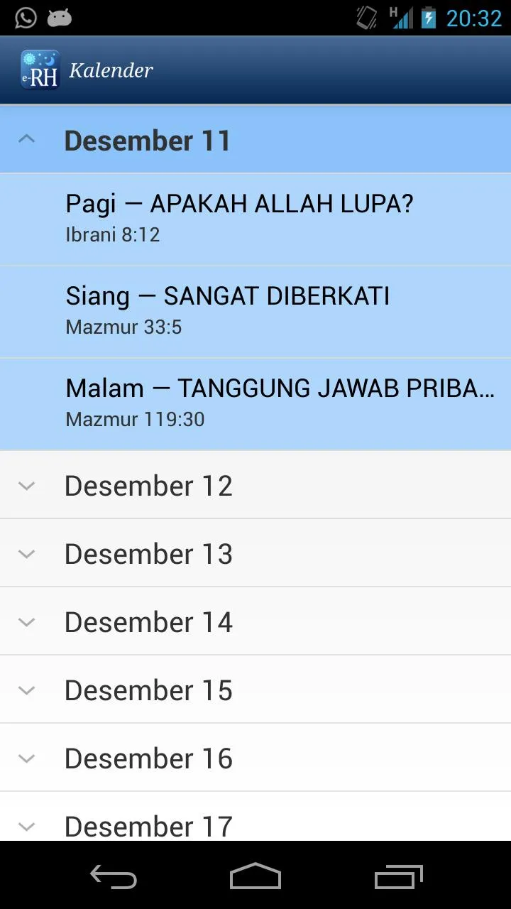 e - Renungan PSM (Harian) | Indus Appstore | Screenshot