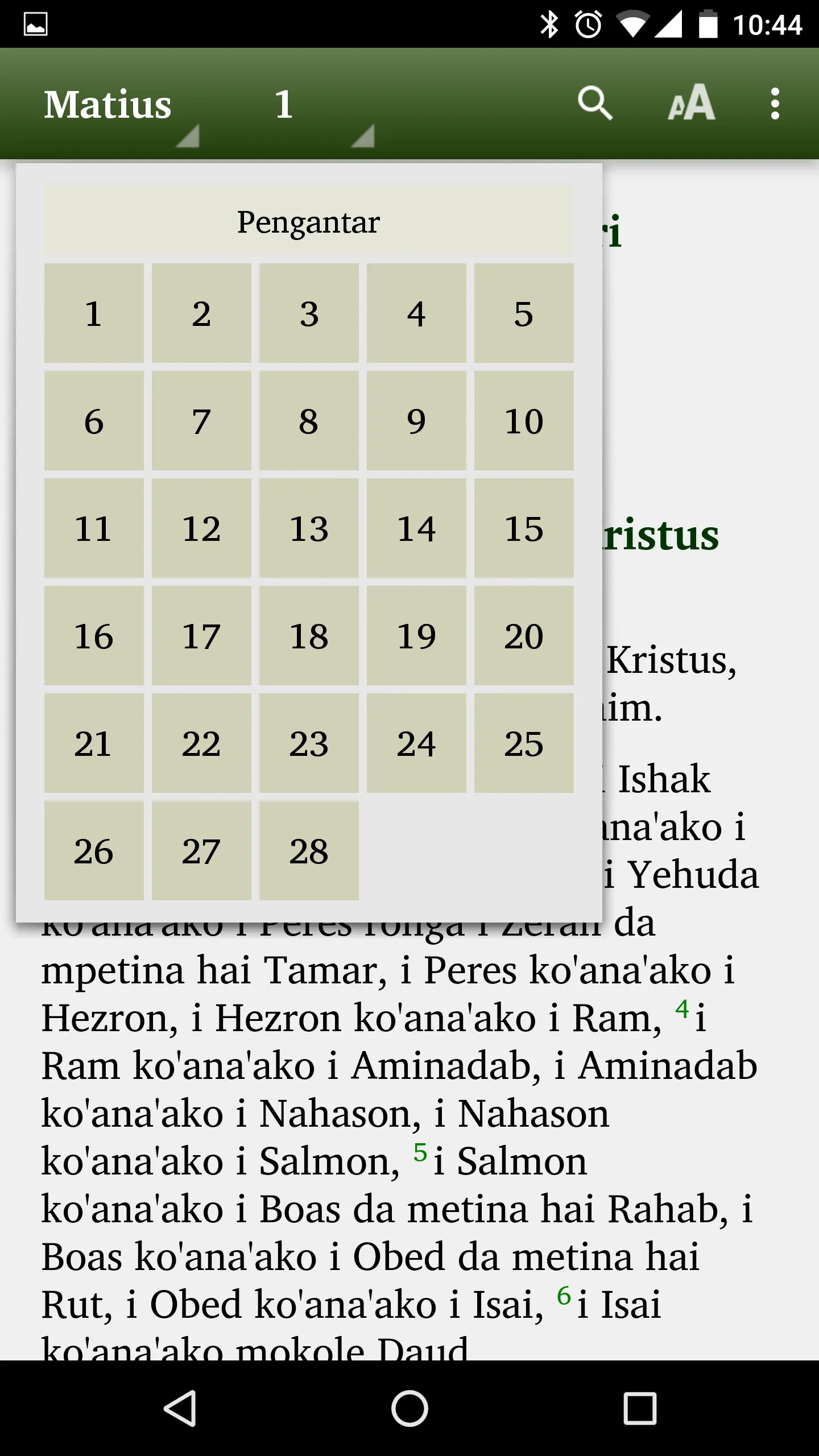 Alkitab Moronene | Indus Appstore | Screenshot