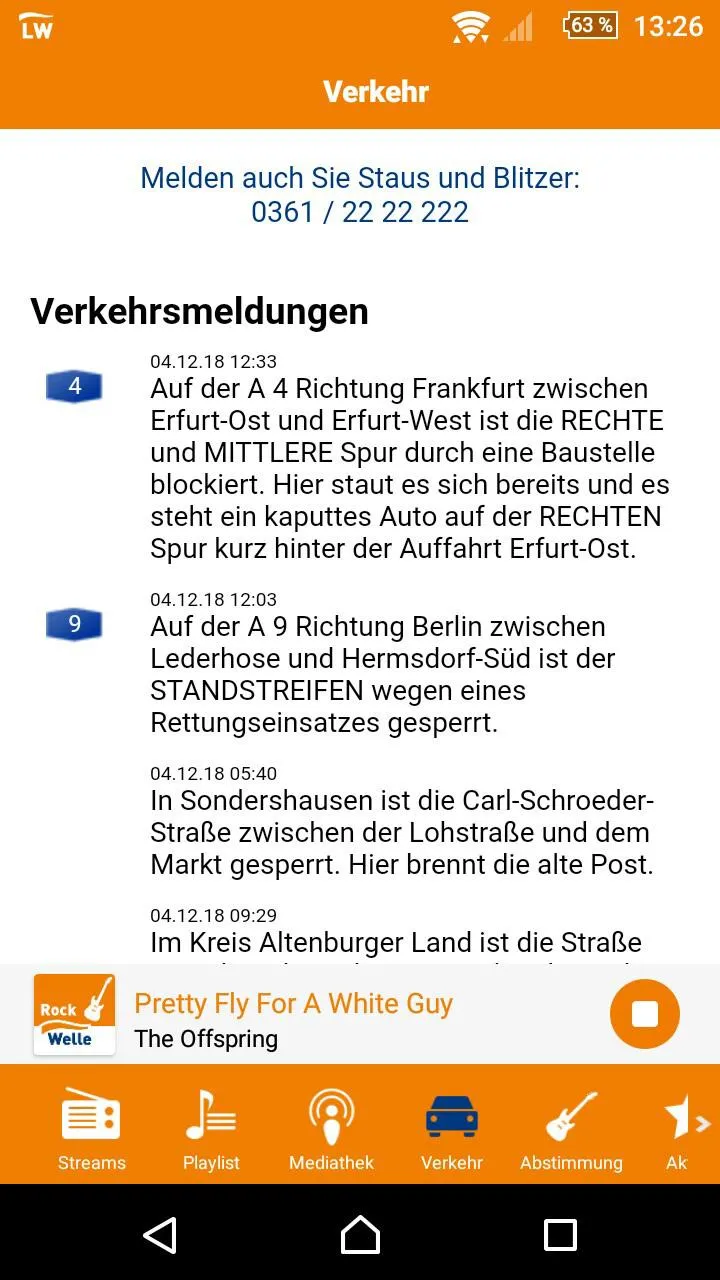 LandesWelle Thüringen | Indus Appstore | Screenshot