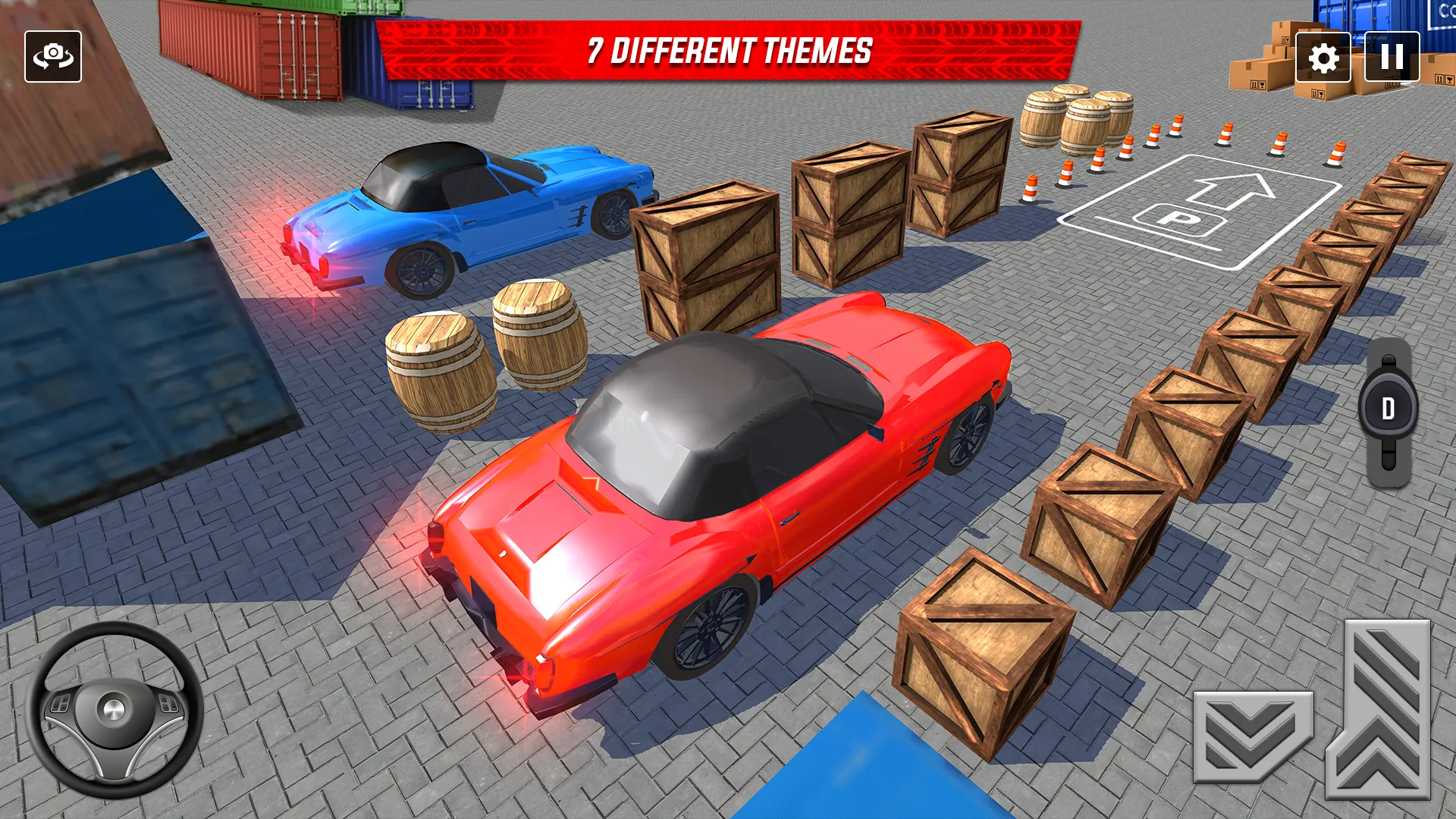 Classic Car Parking 3D | Indus Appstore | Screenshot