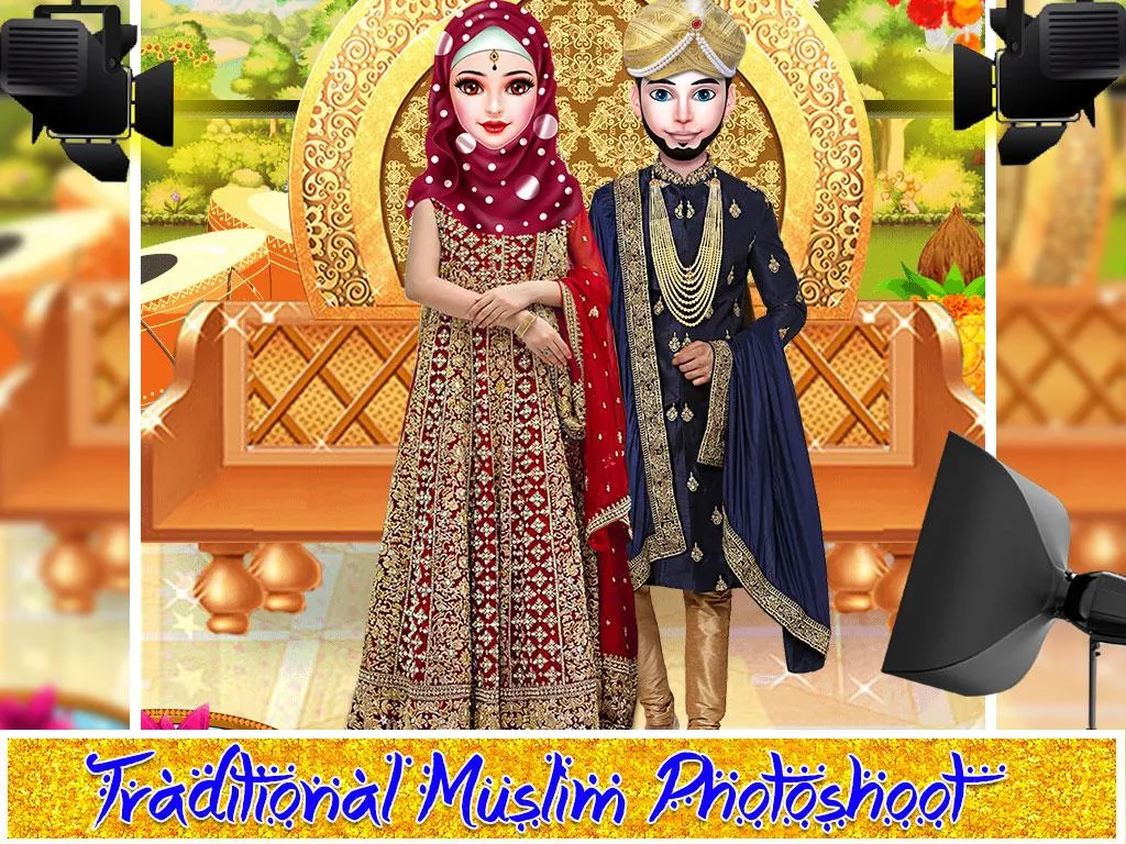 Muslim Girl Wedding & Dressup | Indus Appstore | Screenshot