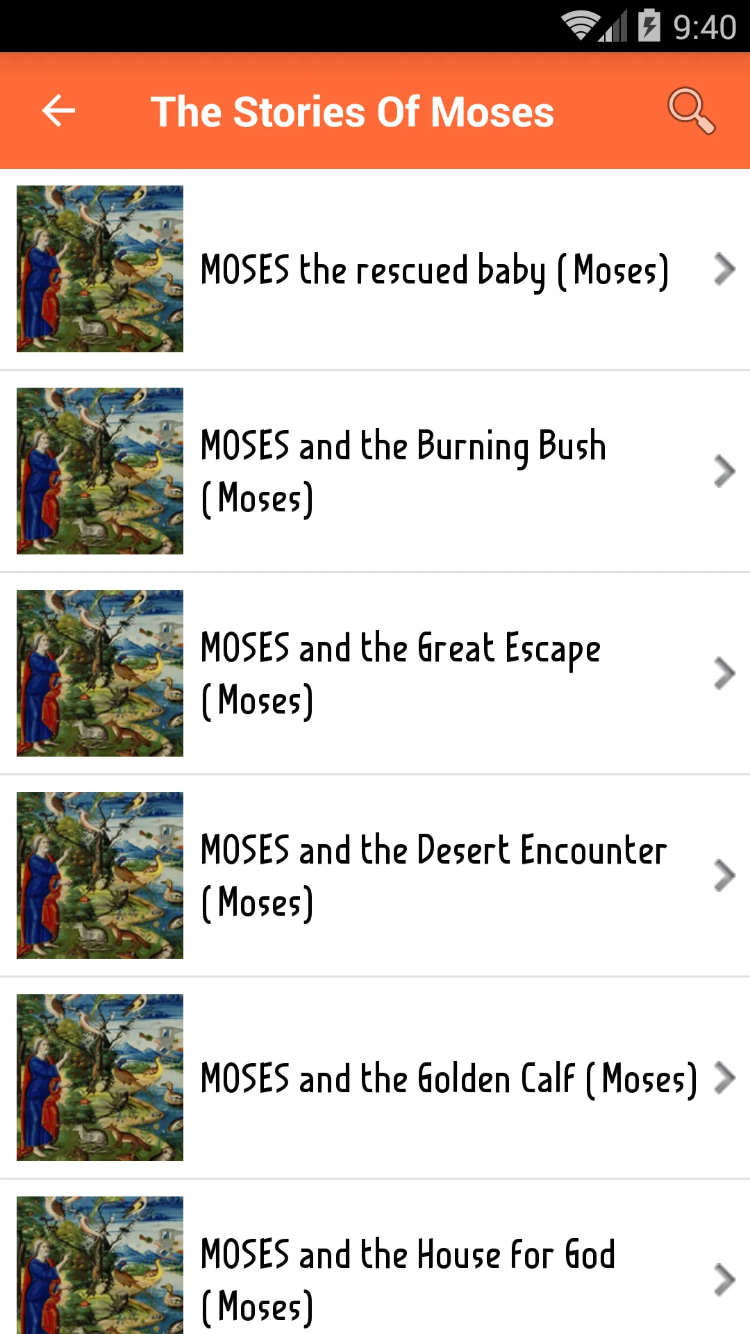 Audio Bible Stories | Indus Appstore | Screenshot