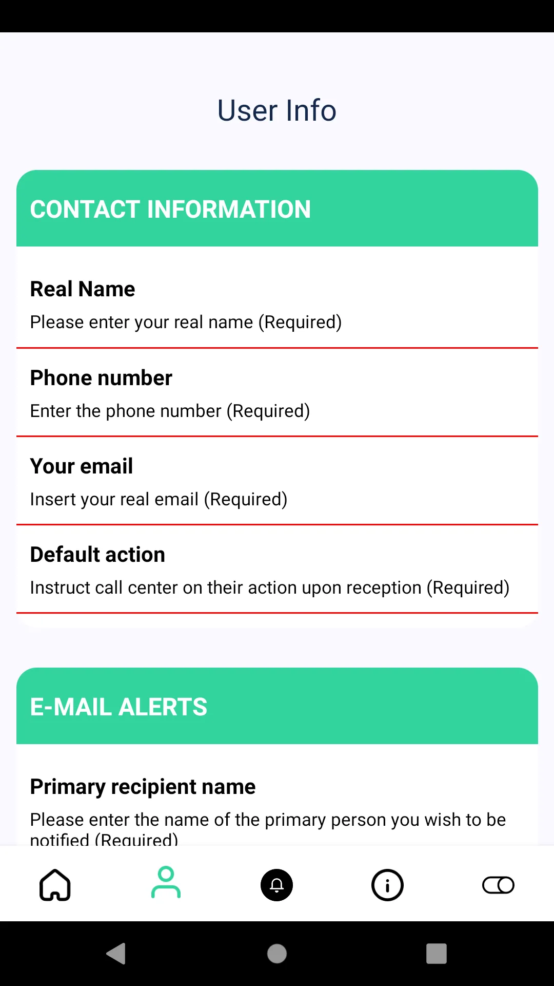 iAlert PLUS | Indus Appstore | Screenshot