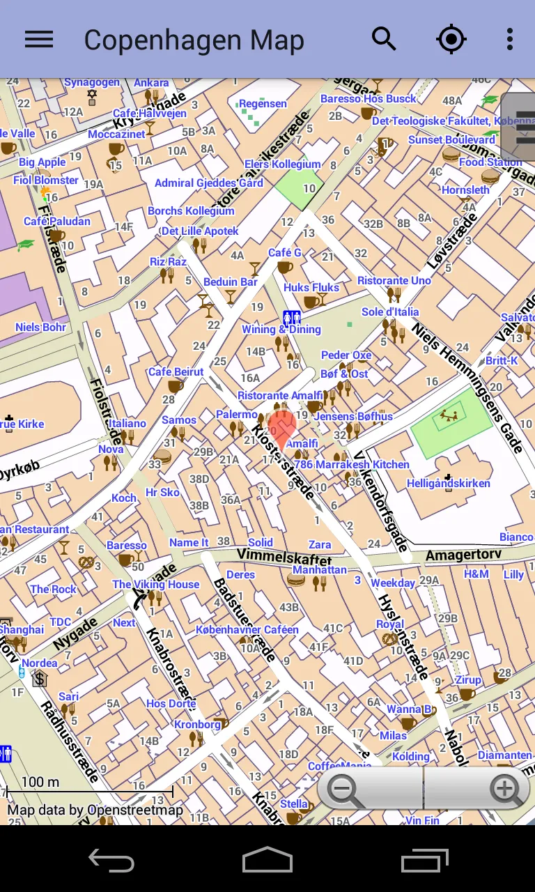 Copenhagen Offline City Map | Indus Appstore | Screenshot