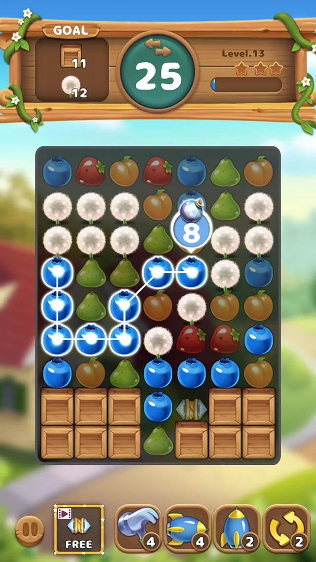 Fruits Garden : Merge Puzzle | Indus Appstore | Screenshot