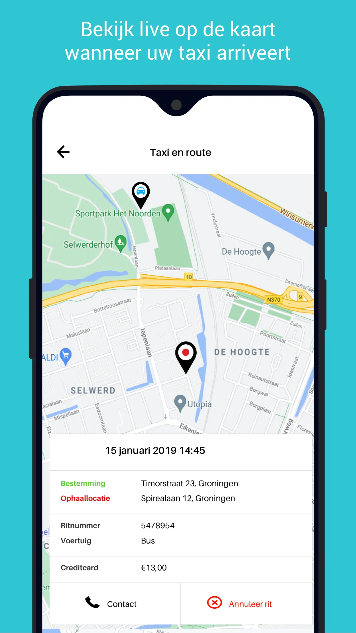 Taxi Maastricht | Indus Appstore | Screenshot