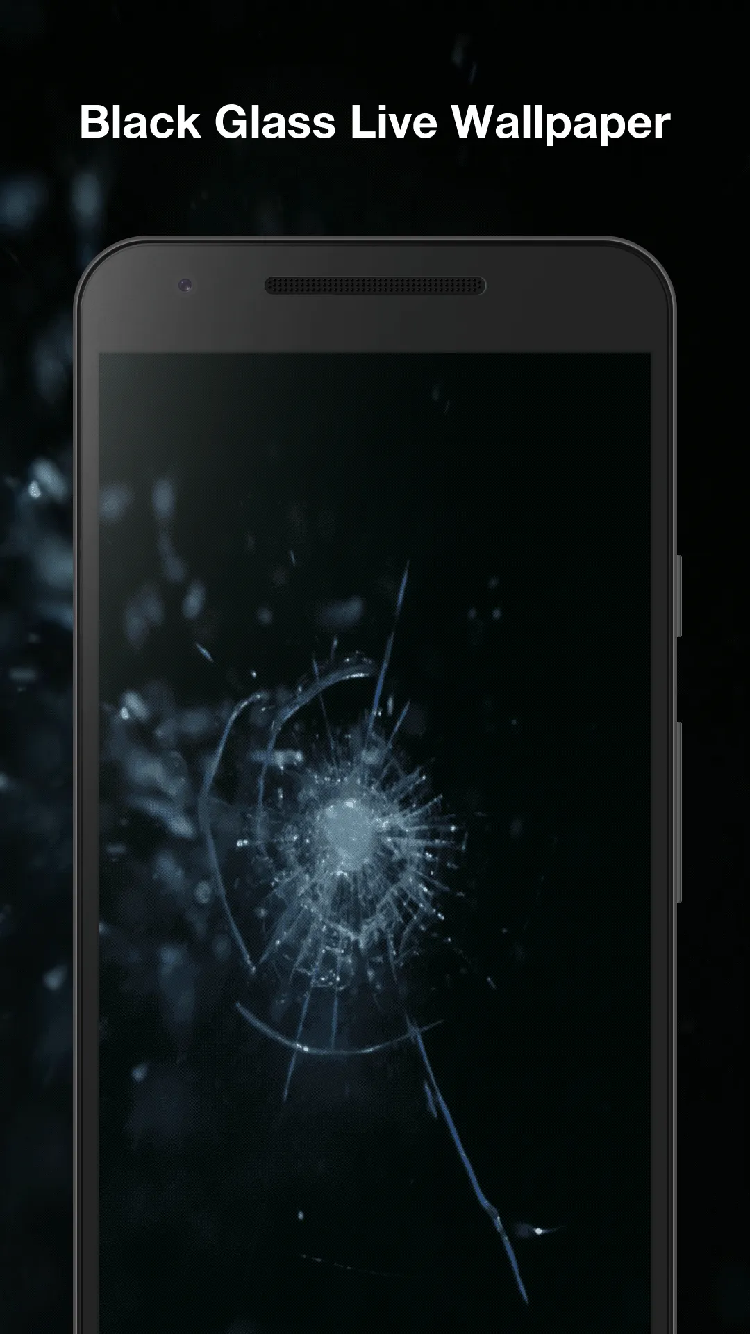 Black Glass Live Wallpaper | Indus Appstore | Screenshot