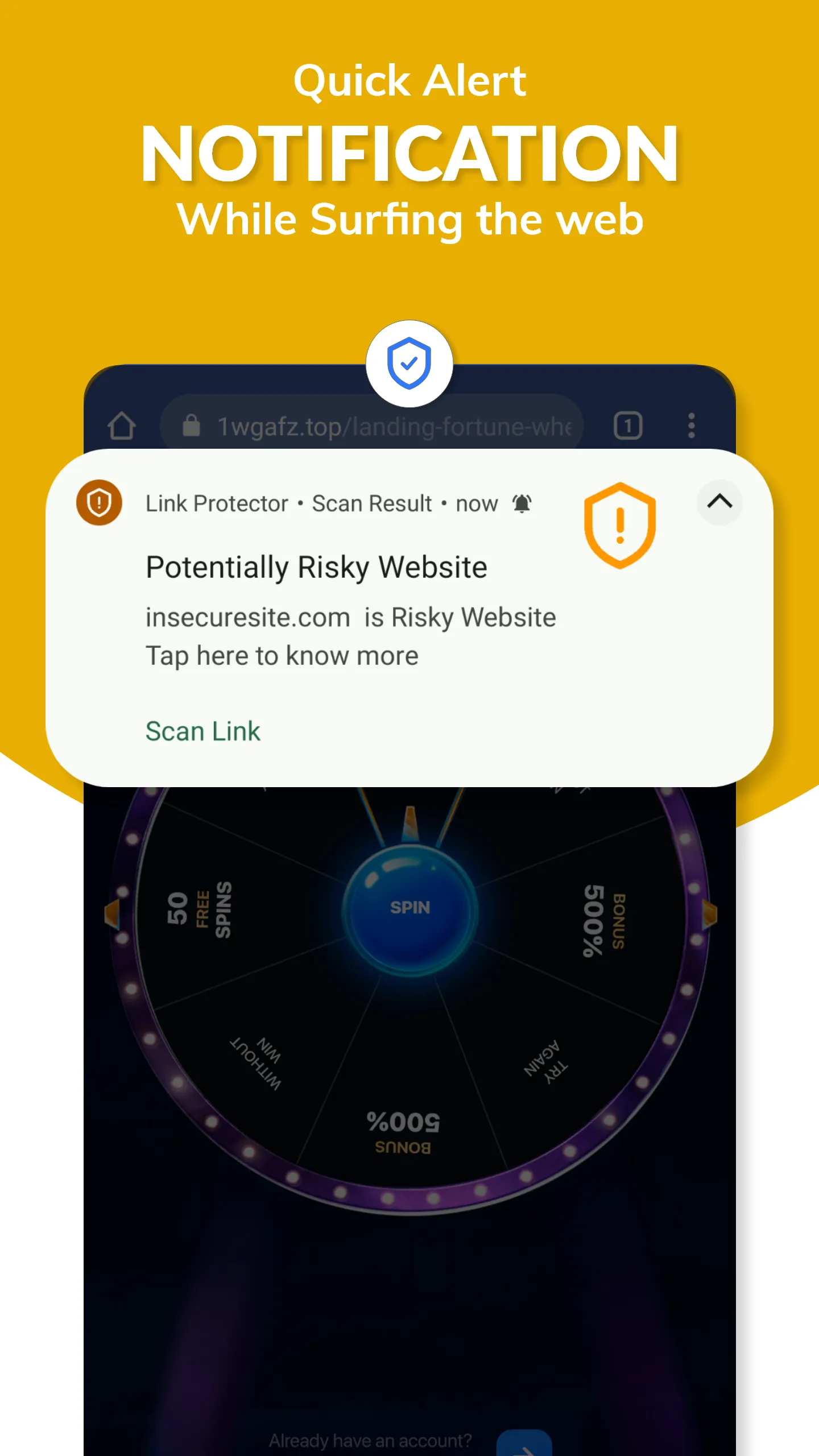 Link Protector: URL Scanner | Indus Appstore | Screenshot