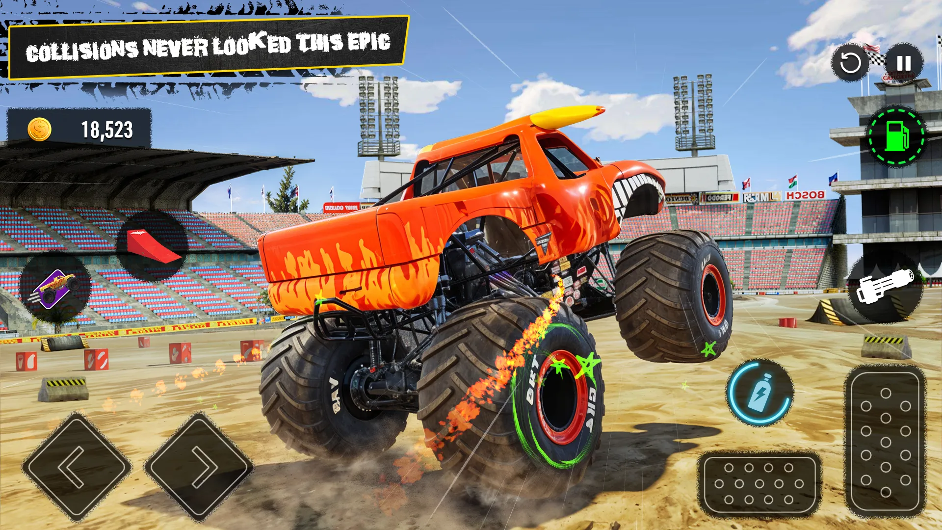 Monster Truck Car Simulator 3D | Indus Appstore | Screenshot