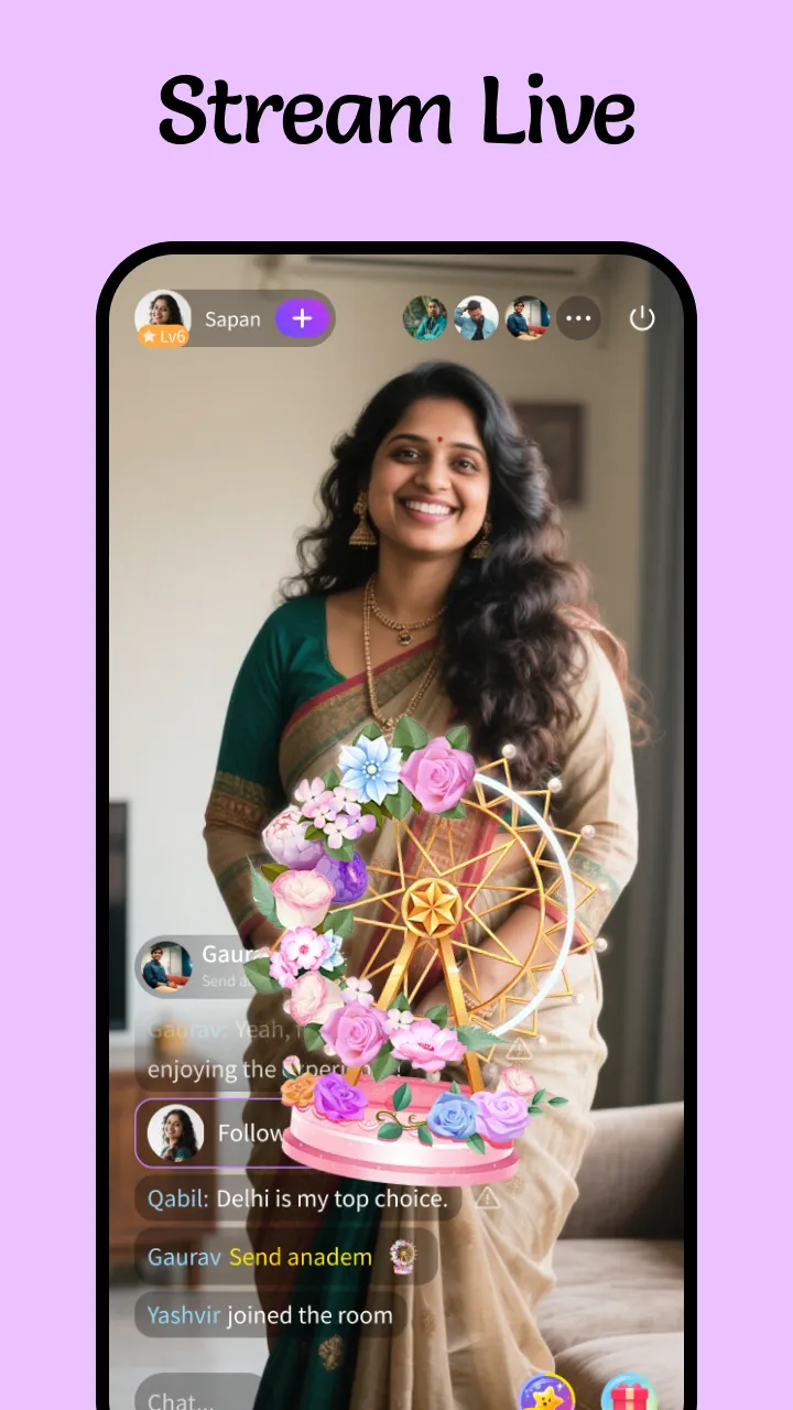 HalooX - Live Video Call | Indus Appstore | Screenshot