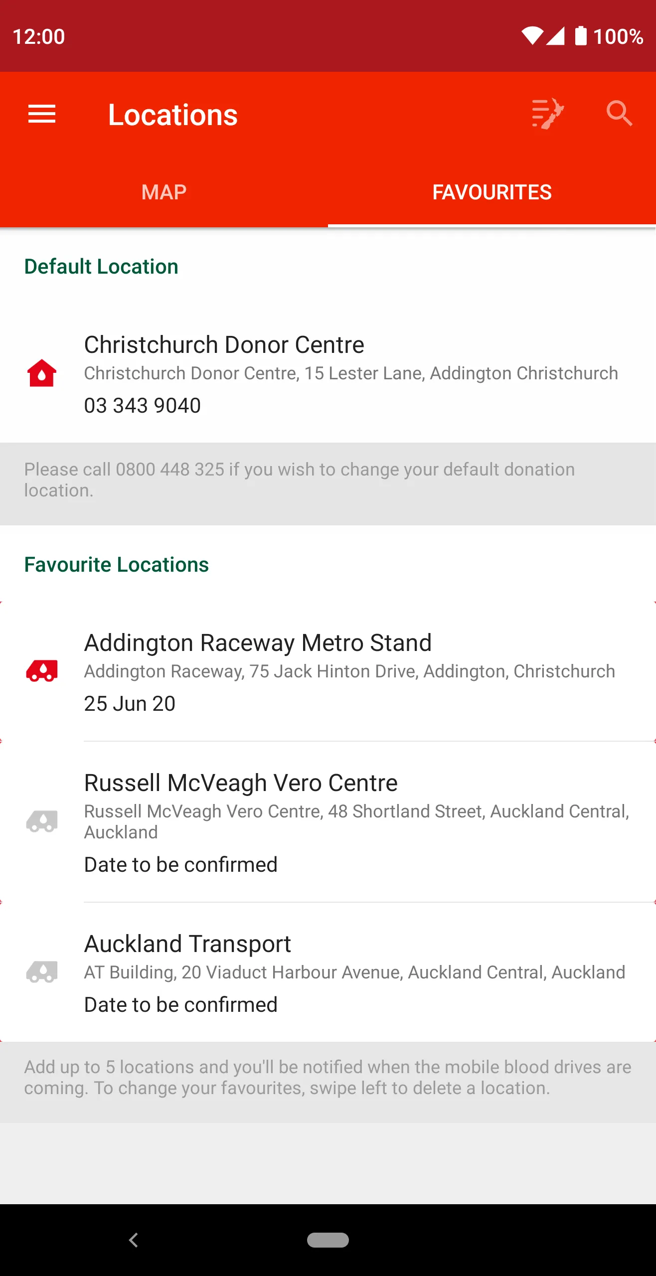 NZ Blood Service Donor App | Indus Appstore | Screenshot