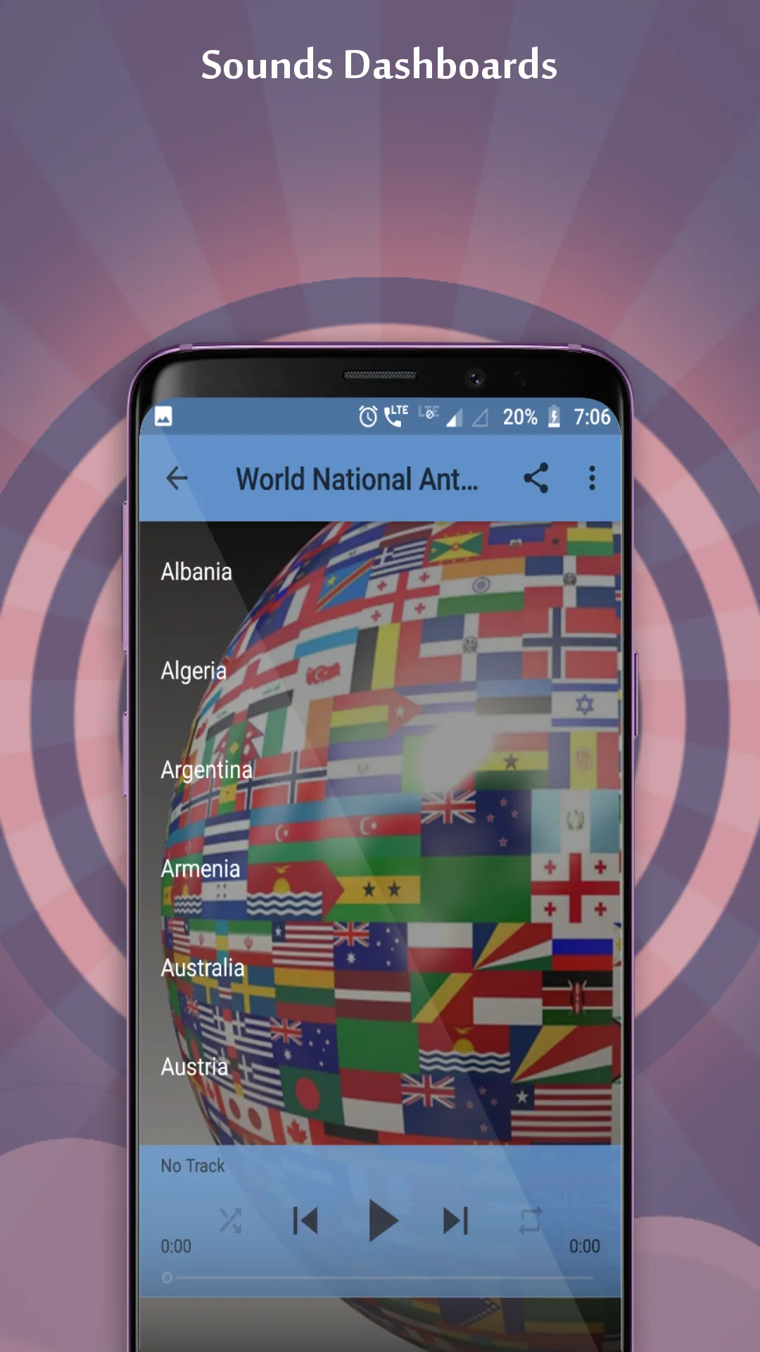 World National Anthem Ringtone | Indus Appstore | Screenshot