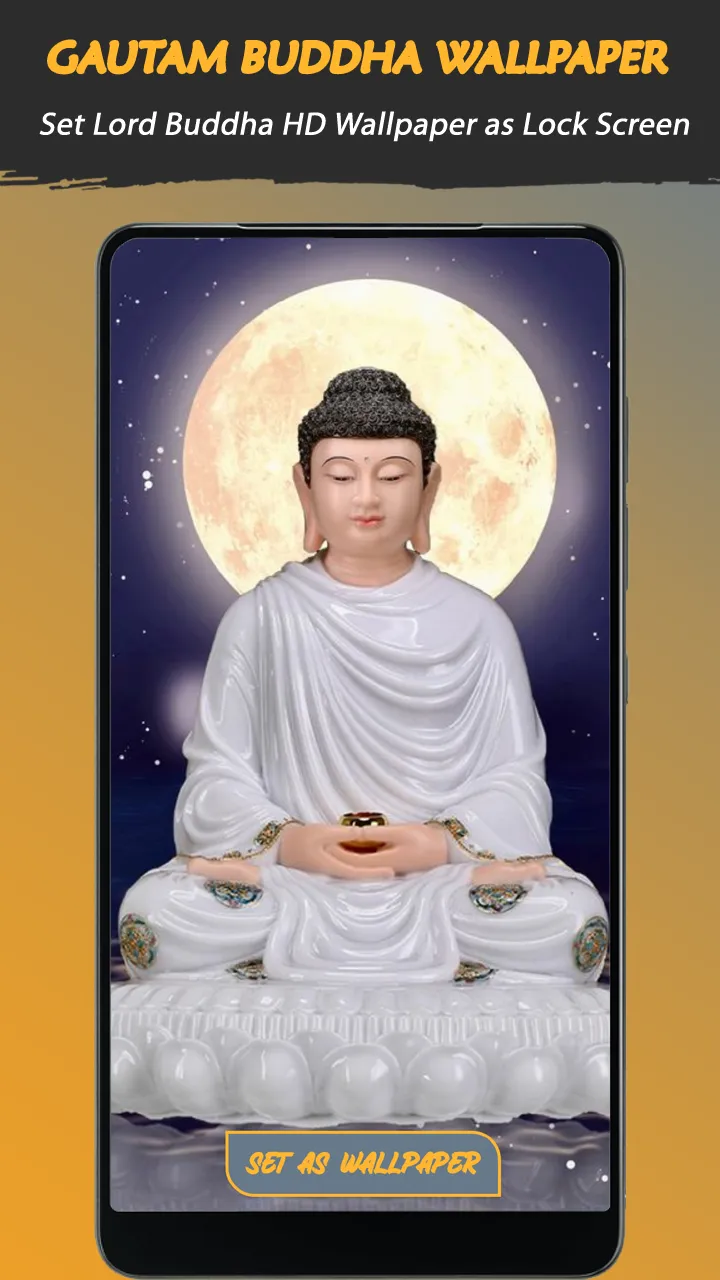 Lord Gautam Buddha Wallpaper | Indus Appstore | Screenshot