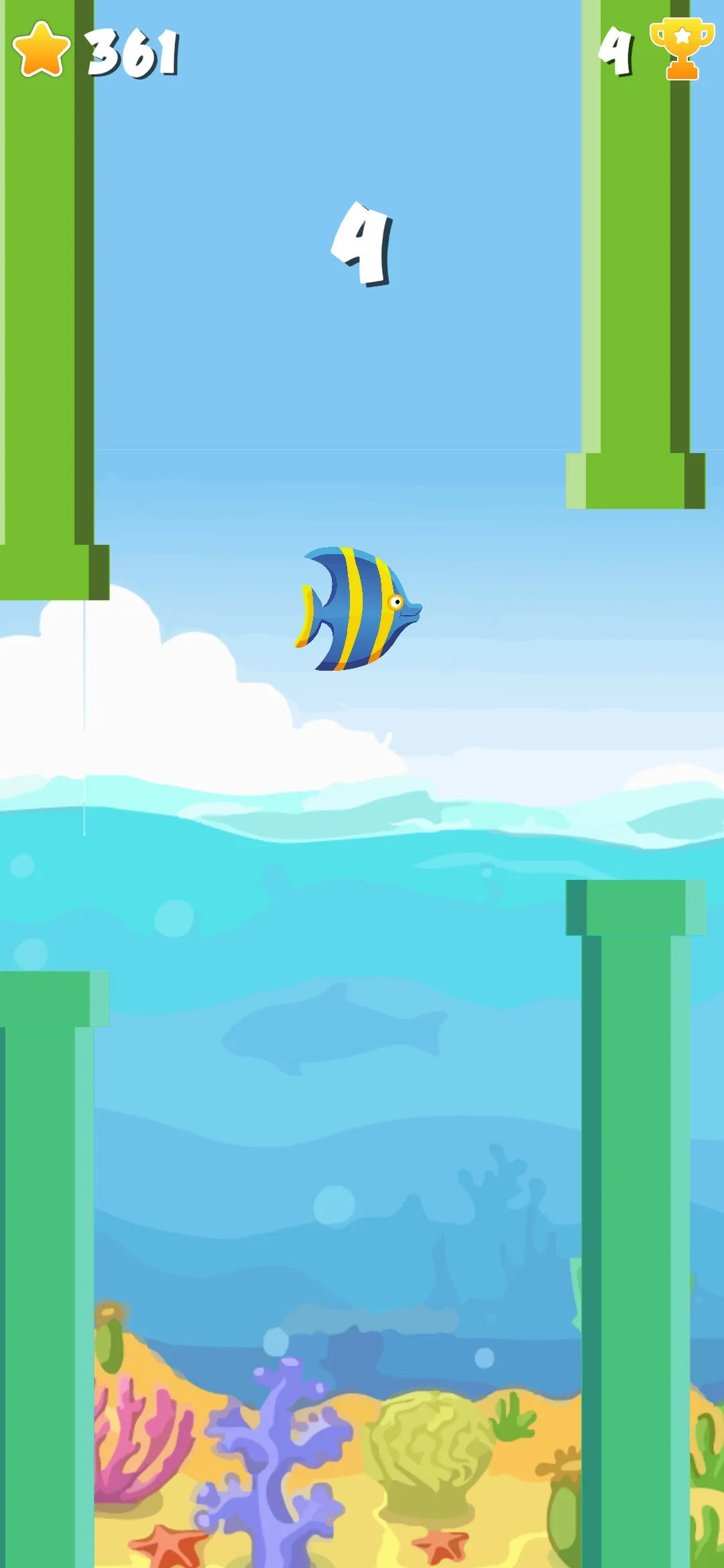 Flappy Fish - Flapp Like Bird | Indus Appstore | Screenshot