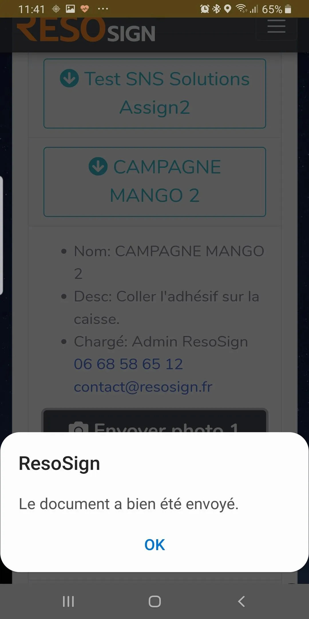 ResoSign | Indus Appstore | Screenshot