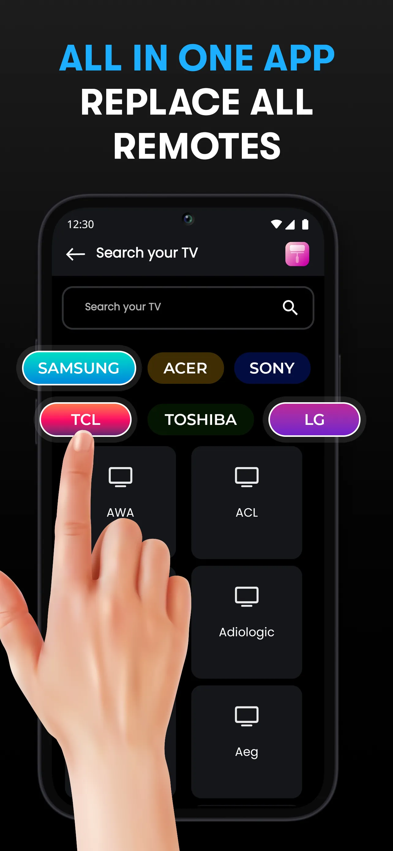 Universal Smart TV Remote | Indus Appstore | Screenshot