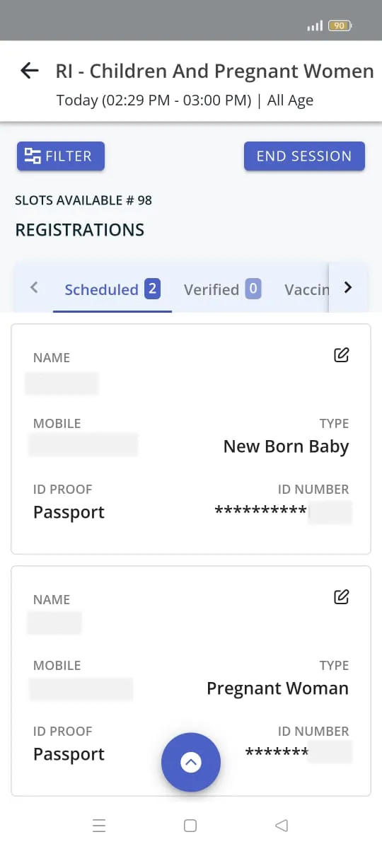 U-WIN Vaccinator | Indus Appstore | Screenshot