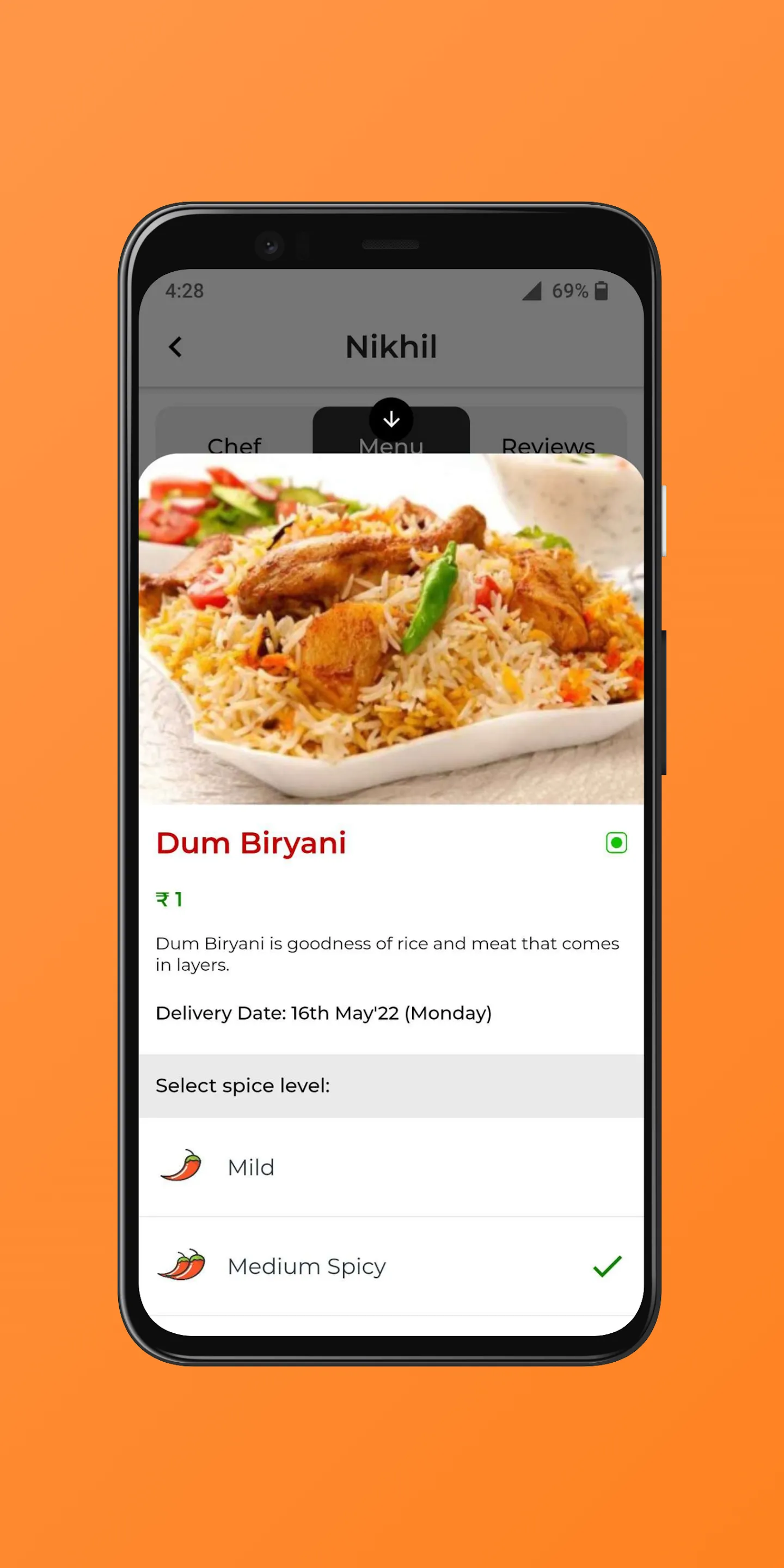 Food Next Door | Indus Appstore | Screenshot